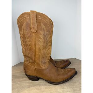 Old Gringo Western Boots Women’s Size 11B Brown Leather Square Toe Cowboy Riding